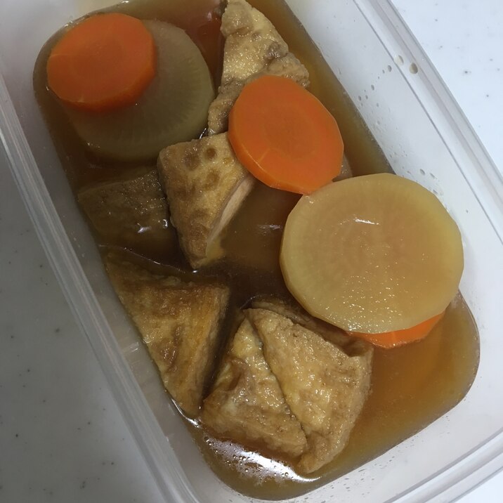 大根と厚揚げ豆腐の煮物╰(*´︶`*)╯